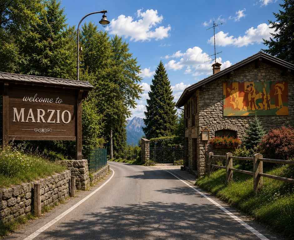 Welcome to Marzio village in the Varese Prealps